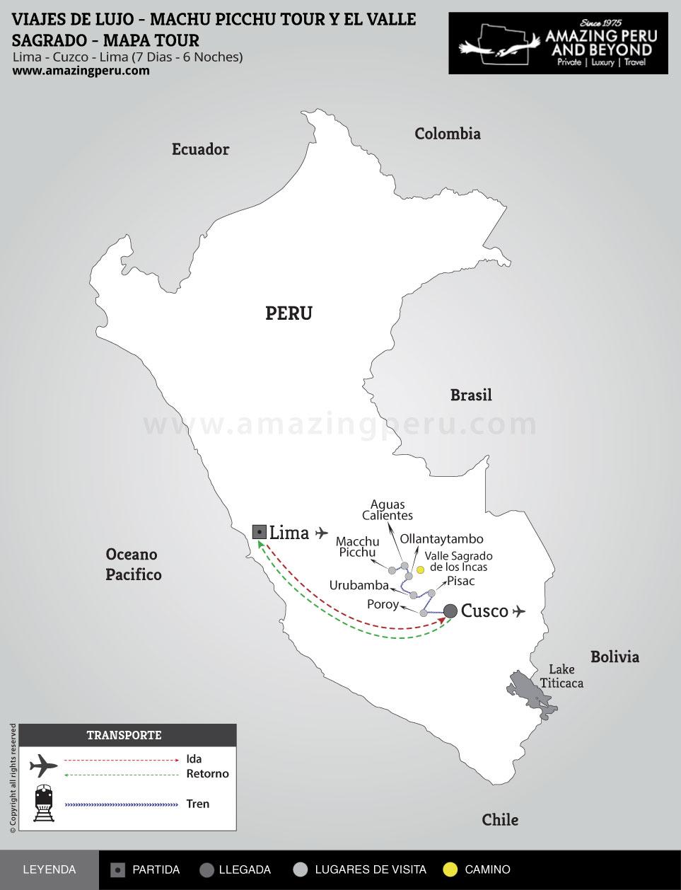 Viajes de Lujo Per: Machu Picchu y el Valle Sagrado
