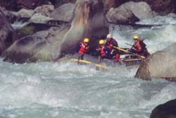 Sheer adrenalin in the Apurimac River