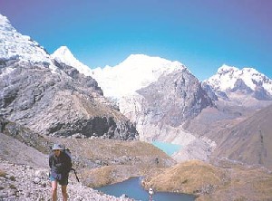 Above Laguna Jancarurish