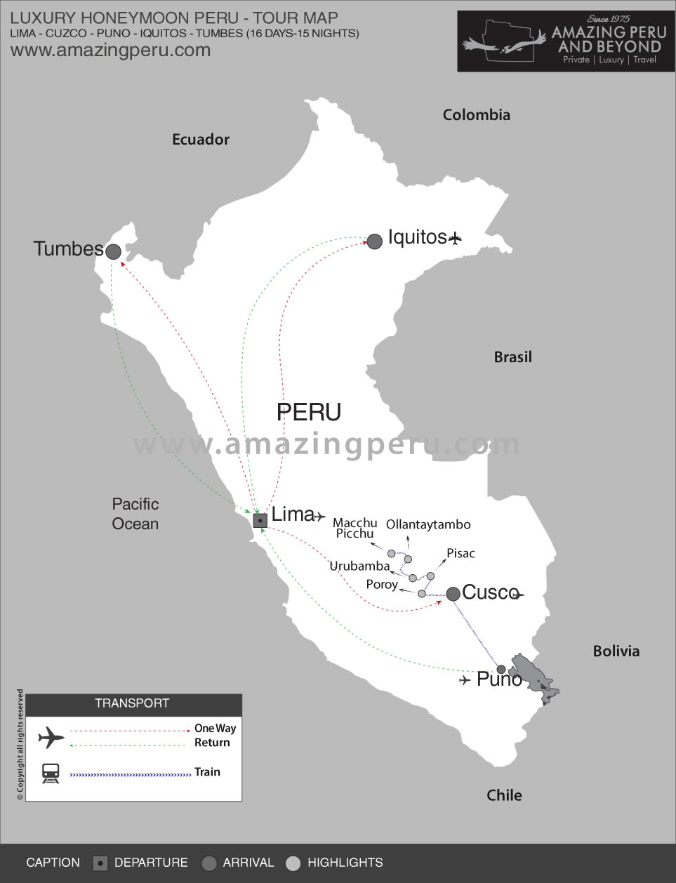 Luxury Honeymoon tour around Peru - 16 days / 15 nights. Luxury Honeymoon tour around Peru - 16 days / 15 nights.