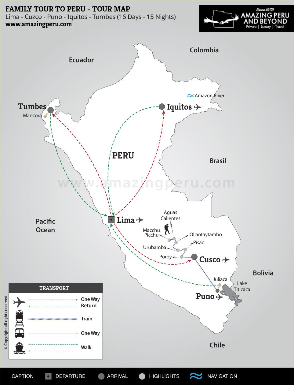 Family tour to Peru - 16 days / 15 nights. Family tour to Peru - 16 days / 15 nights.