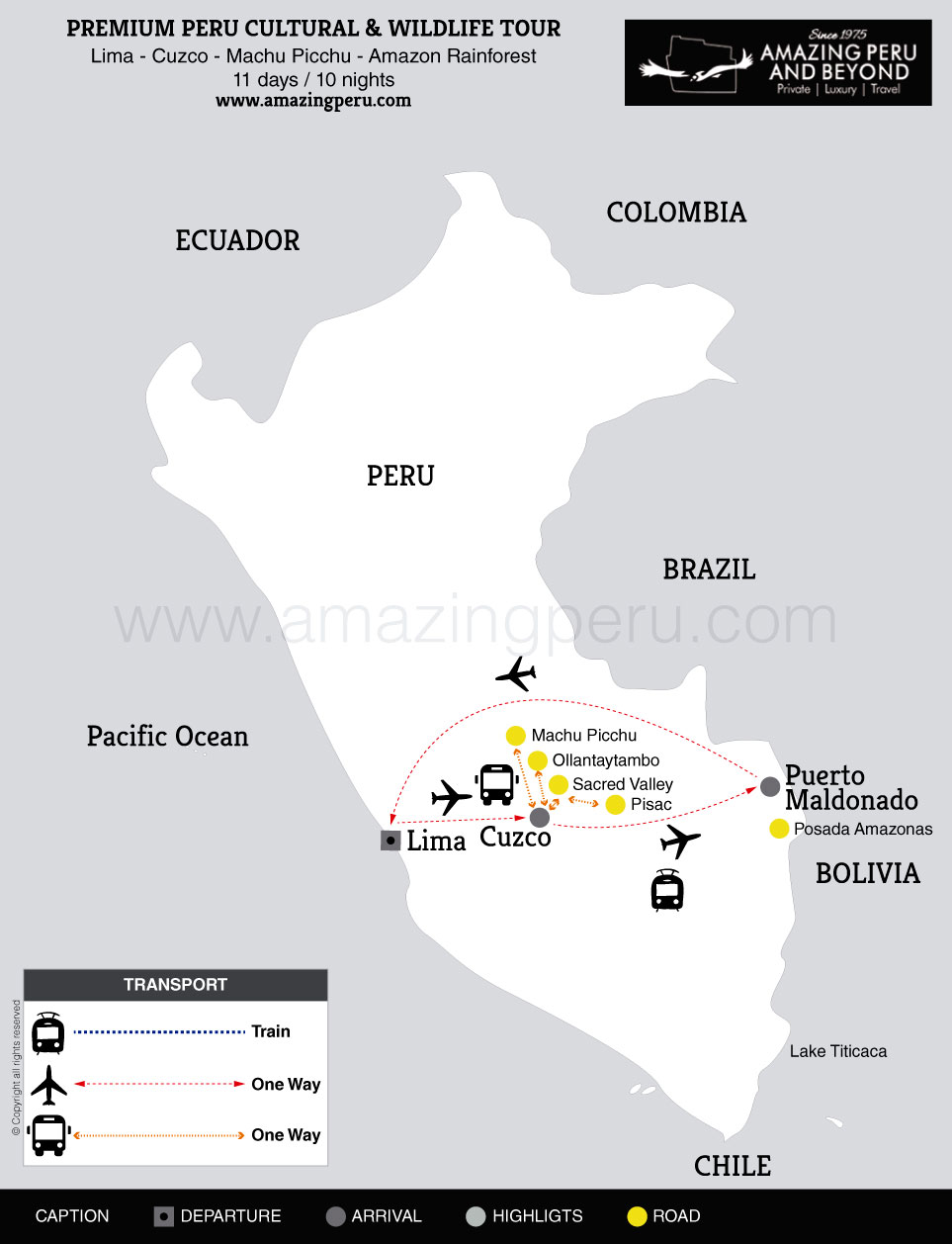 2024 Premium Peru Cultural & Wildlife Tour - 11 days / 10 nights.