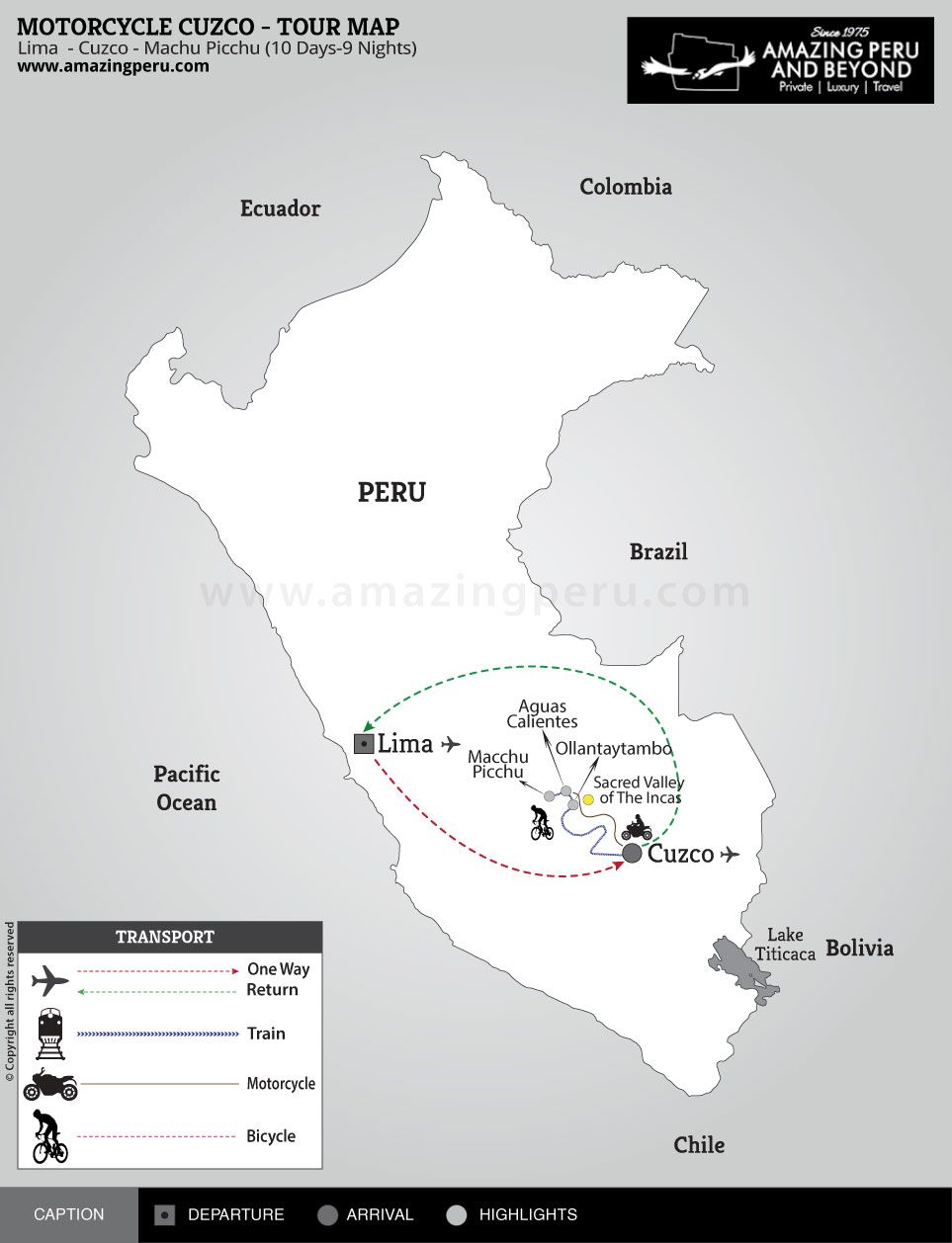 Motorcycle Tour in Cuzco and the Cloud Forest - 10 days / 9 nights. Motorcycle Tour in Cuzco and the Cloud Forest - 10 days / 9 nights.