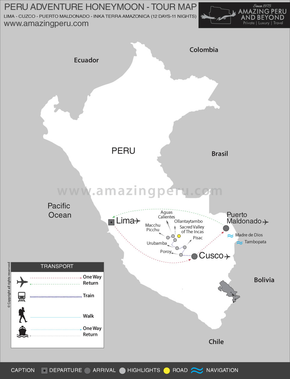 Peru Honeymoon Tour 3 Adventure Honeymoon - 12 days / 11 nights. Peru Honeymoon Tour 3 Adventure Honeymoon - 12 days / 11 nights.