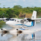 HELICOPTER FLIGHTS OVER THE AMAZON AND SEAPLANE OPTION LANDING ON AN AMAZON LAKE