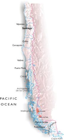 Chile map