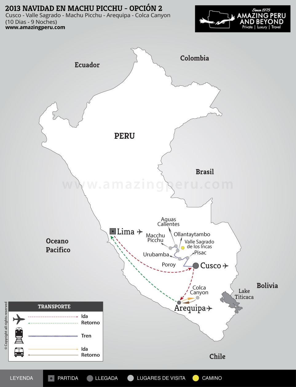 2023 Tour de Navidad en Machu Picchu - Opción 2
