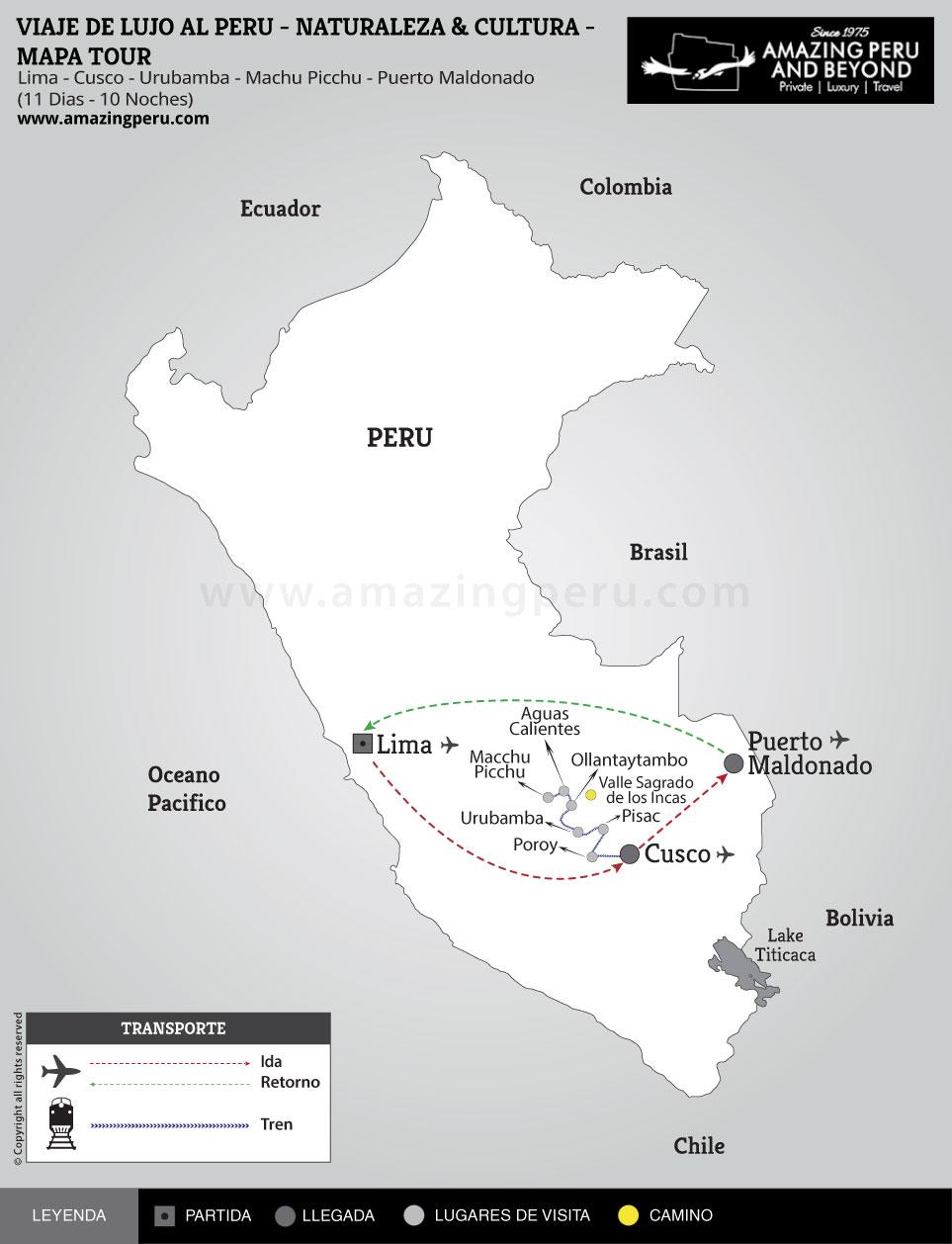 Viaje de Lujo Al Peru - Naturaleza & Cultura