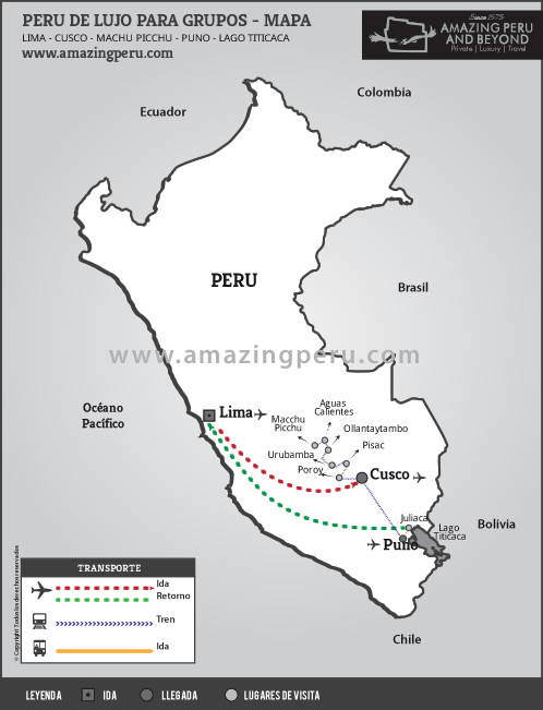 Peru de Lujo para Grupos 1