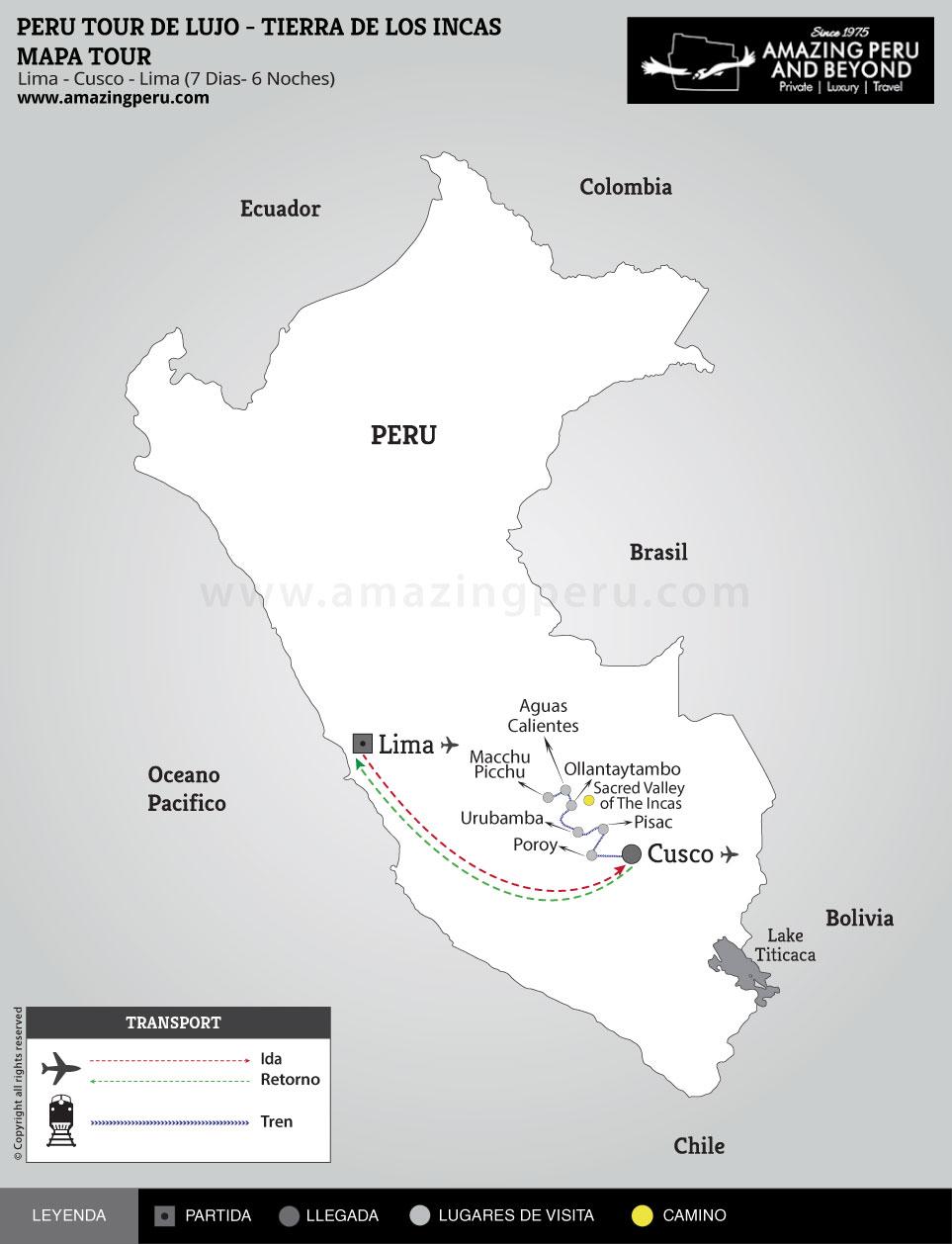 Vacaciones de Lujo Perú Tour: Tierra de los Incas