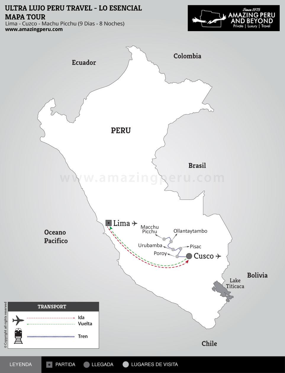 Ultra Lujo Perú Travel - Lo Esencial