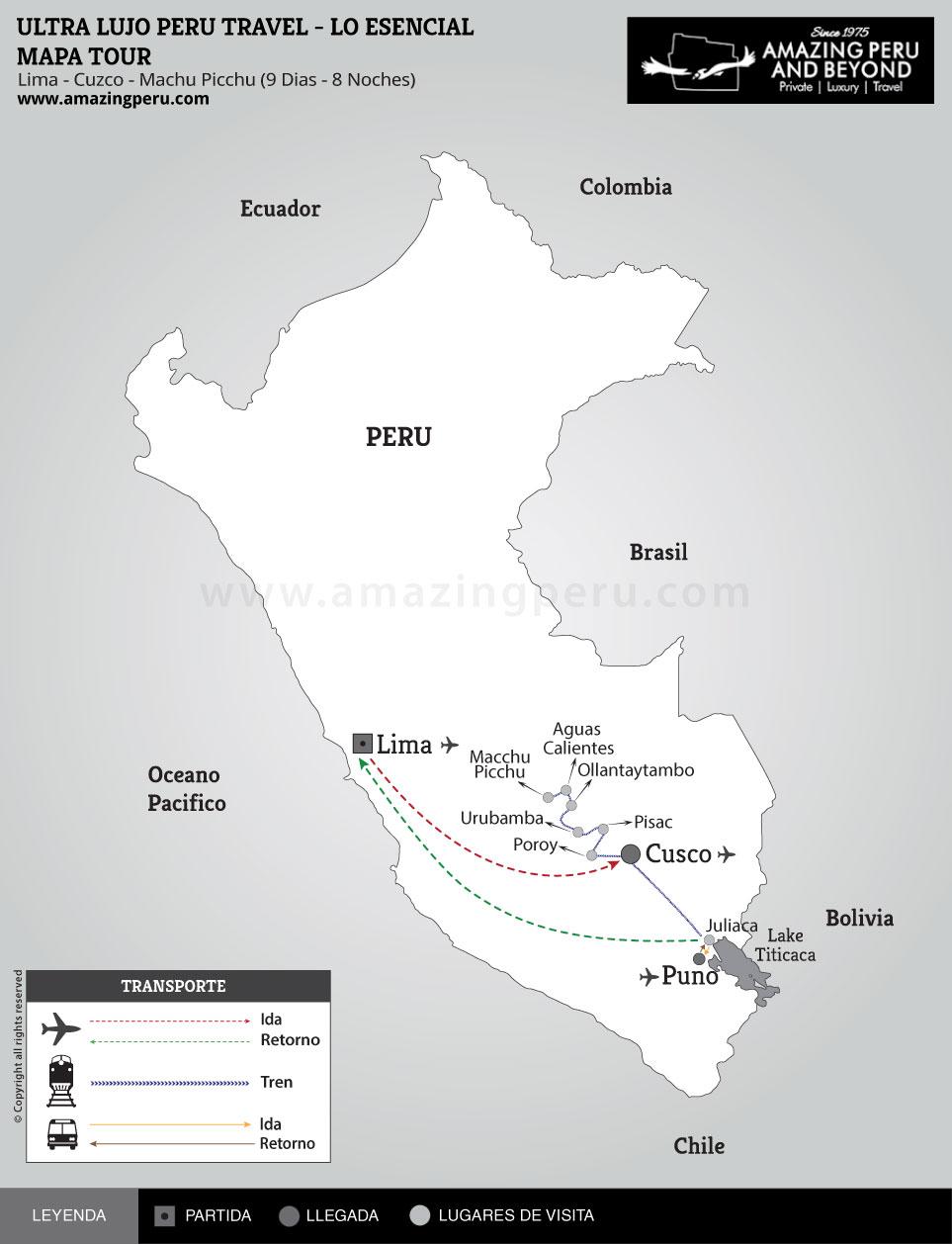 Viajes al Peru de Super Lujo - Ultra Lujo - Un descubrimiento personal