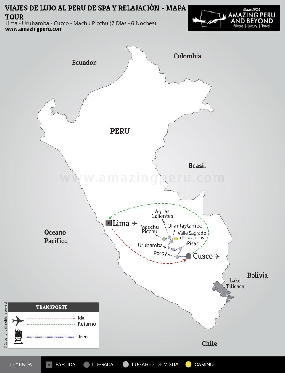 Viajes de Lujo al Peru de Spa y Relajación