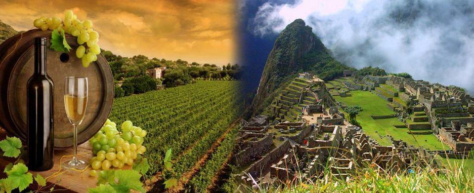 Viaje al Peru: Tour del Vino Peru, Pisco Sour y Cultura Inca