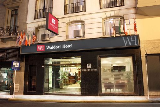 the Waldorf Hotel