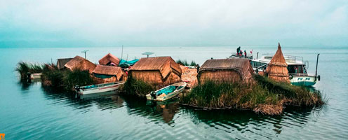 Islands of lake titicaca