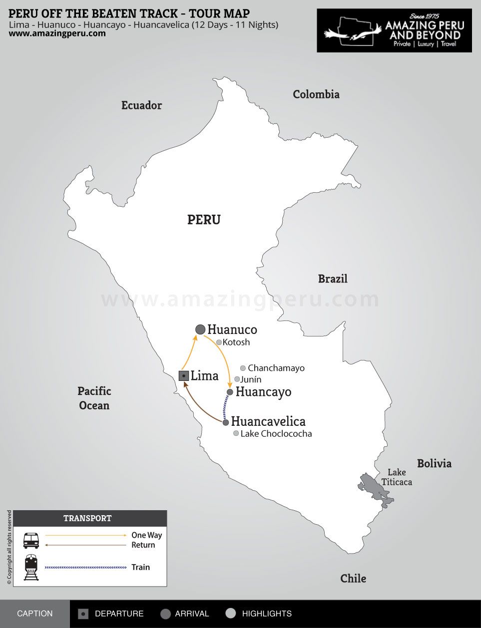 Peru - Off the beaten track - 12 days / 11 nights. Peru - Off the beaten track - 12 days / 11 nights.