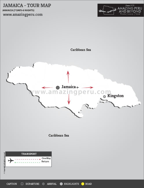 Caribbean Escapes Jamaica - 7 days / 6 nights.