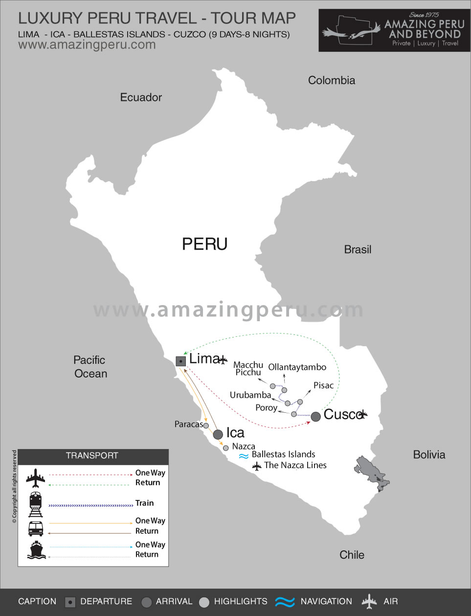 Luxury Peru Jewels Tour - 11 days / 10 nights.