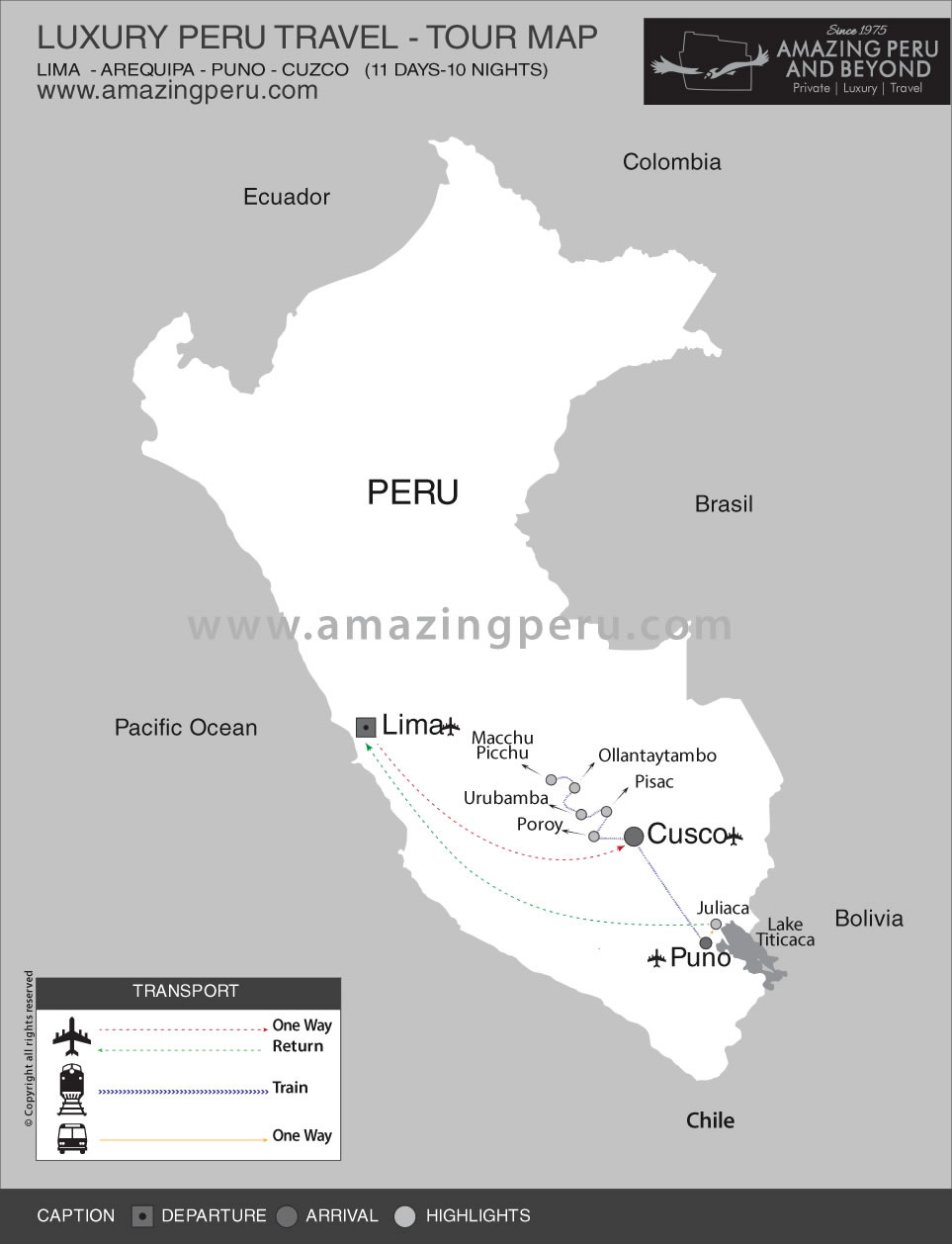 Luxury Peru Highlights - Option 1 - 10 days / 9 nights. Luxury Peru Highlights - Option 1 - 10 days / 9 nights.