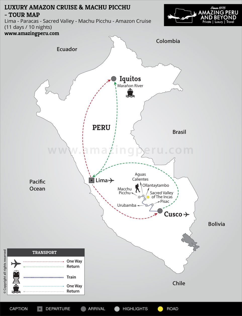 Luxury Amazon Cruise & Machu Picchu - 11 days / 10 nights. Luxury Amazon Cruise & Machu Picchu - 11 days / 10 nights.