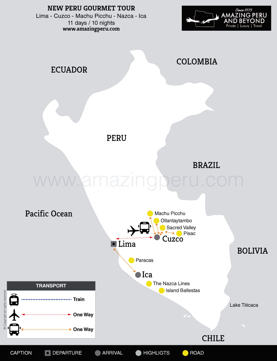 2024 New Peru Gourmet Tour - 11 days / 10 nights.