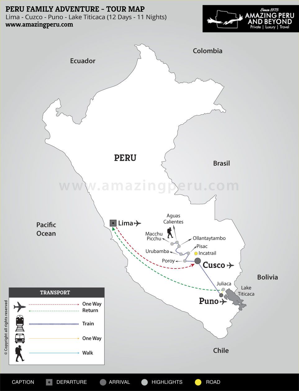 Peru Family Adventure Tour - 12 days / 11 nights.