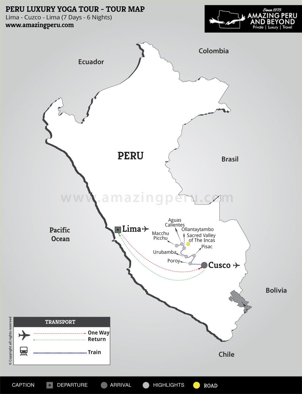 Peru Luxury Yoga Tour - 7 days / 6 nights.