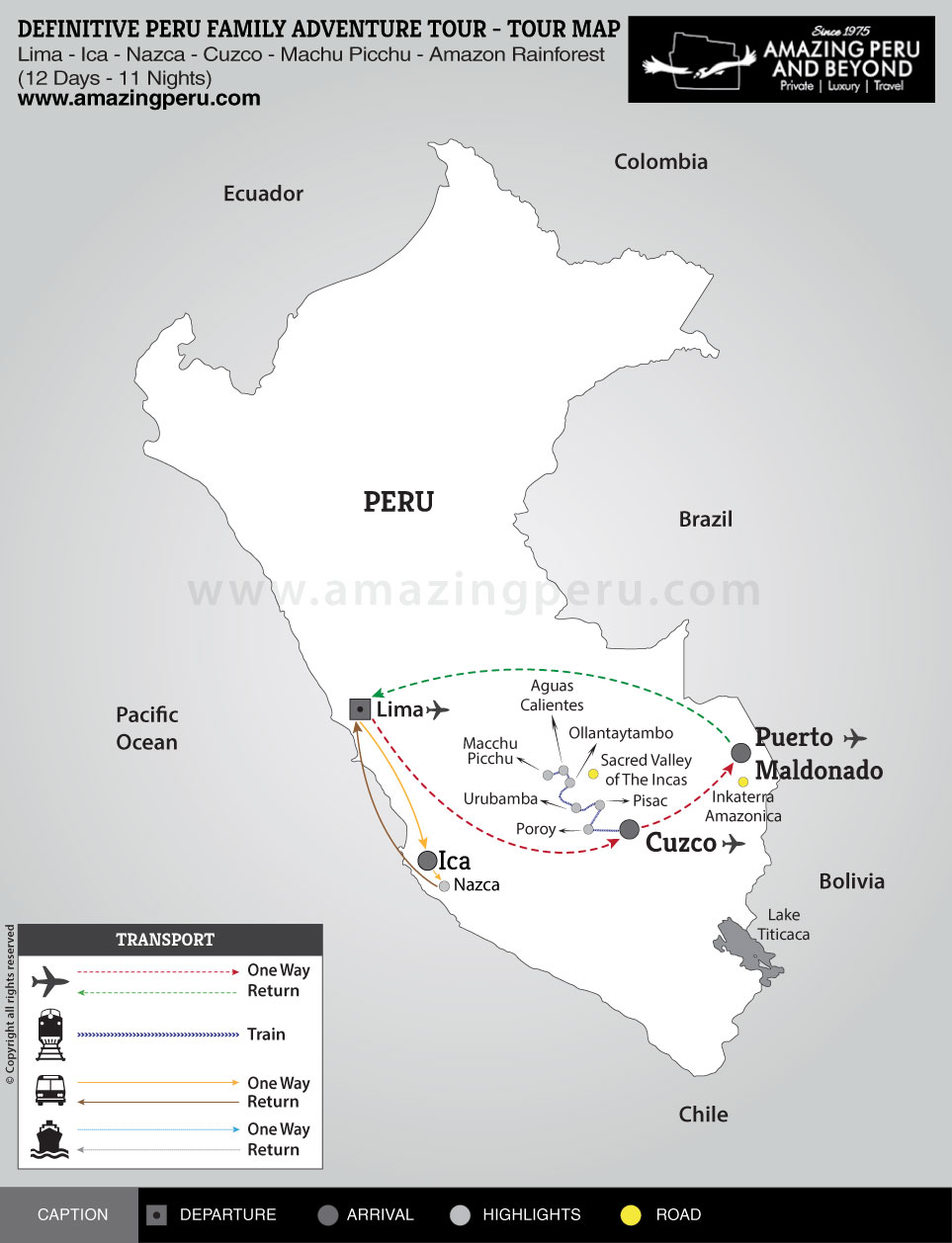 Definitive Peru Family Adventure Tour - 12 days / 11 nights.