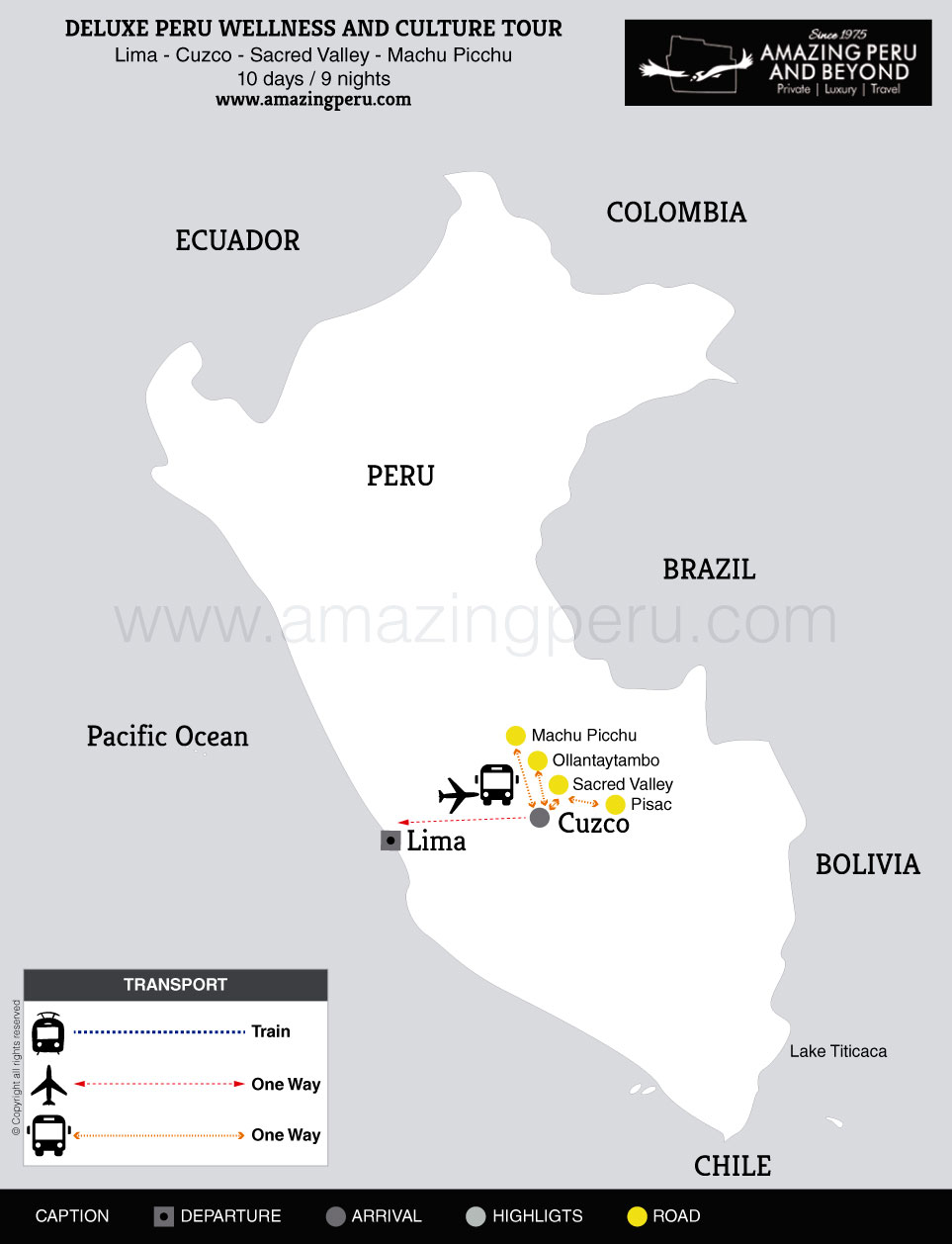 2023 Deluxe Peru Wellness and Culture Tour - 10 days / 9 nights.