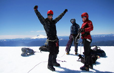 Climbing in Peru