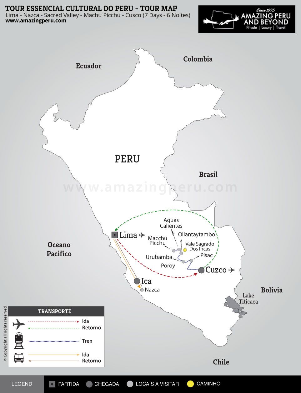 Tour Essencial cultural do Peru - 7 days / 6 nights.